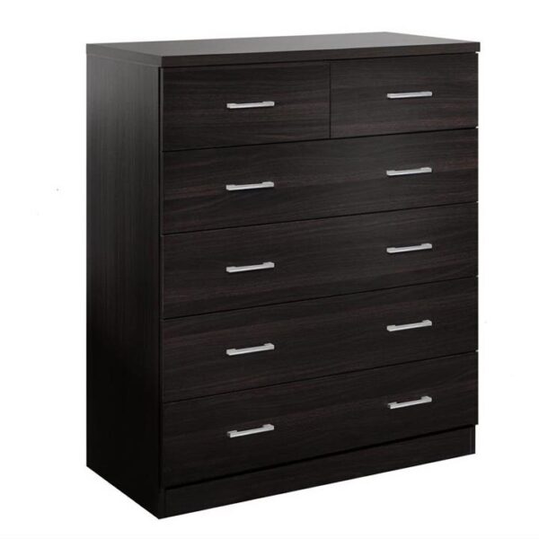 Artiss 6 Chest of Drawers - ANDES Walnut